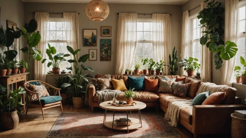 Un intérieur bohème : idées et inspirations pour une décoration unique