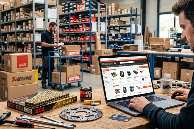 Pièces Moto : Les atouts et les pièges de l&rsquo;achat en ligne pour bichonner votre bécane