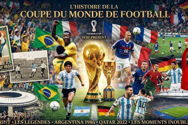 Les Histoires Épiques et Inoubliables de la Coupe du Monde de Football